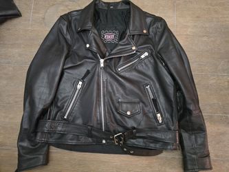 Womens leather jacket
