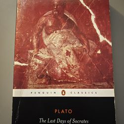 The Last Days Of Socrates By Plato