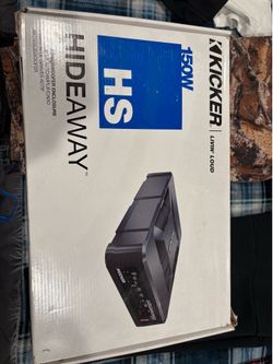 Kicker hideaway 8” 150W