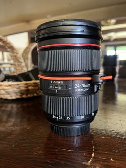 Canon 24-70mm ultrasonic lens
