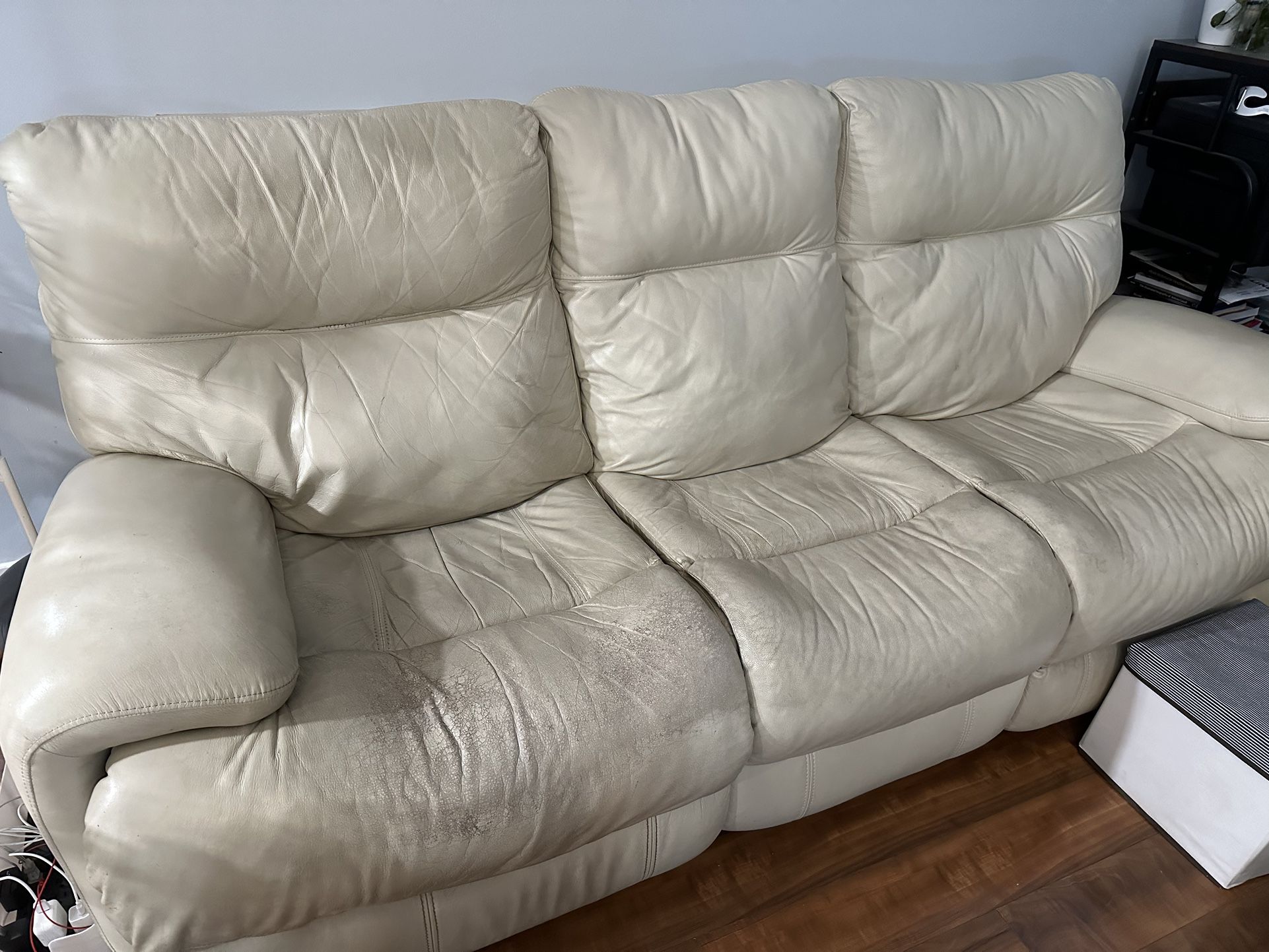 Free Leather Sofa From Living Spaces 