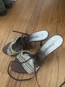 Dolce and Gabbana sandals, size 8