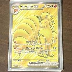 Pokémon 151 Ninetales Ex