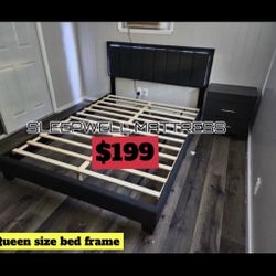 Queen Size Bed Frame Only 