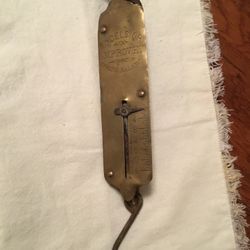 BRASS WEIGHING SCALES-$20