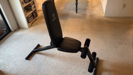 Marcy Multi-Position Adjustable Utility Bench for Home Gym Weightlifting and Strength Training