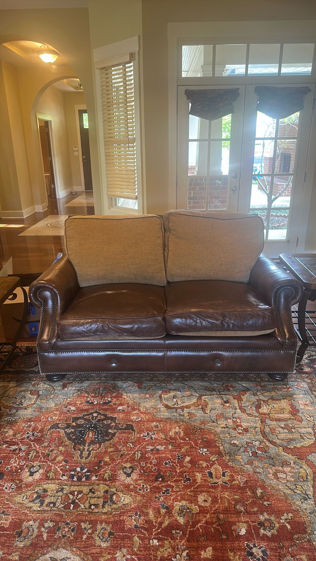 Leather Sofa And Loveseat
