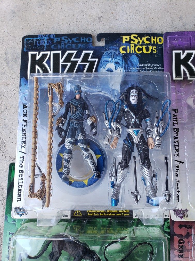 KISS Psycho Circus Figurines