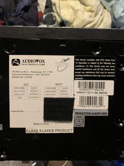 Car DVD player universal