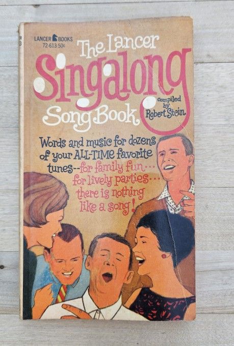 Vintage, The Lancer Singalong Song Book - Robert Stein 1961 Paperback