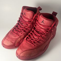 Nike Air Jordan 12 Retro Gym Red 2018 Men’s Size 10.5 Mid top Lace Up 130690-601