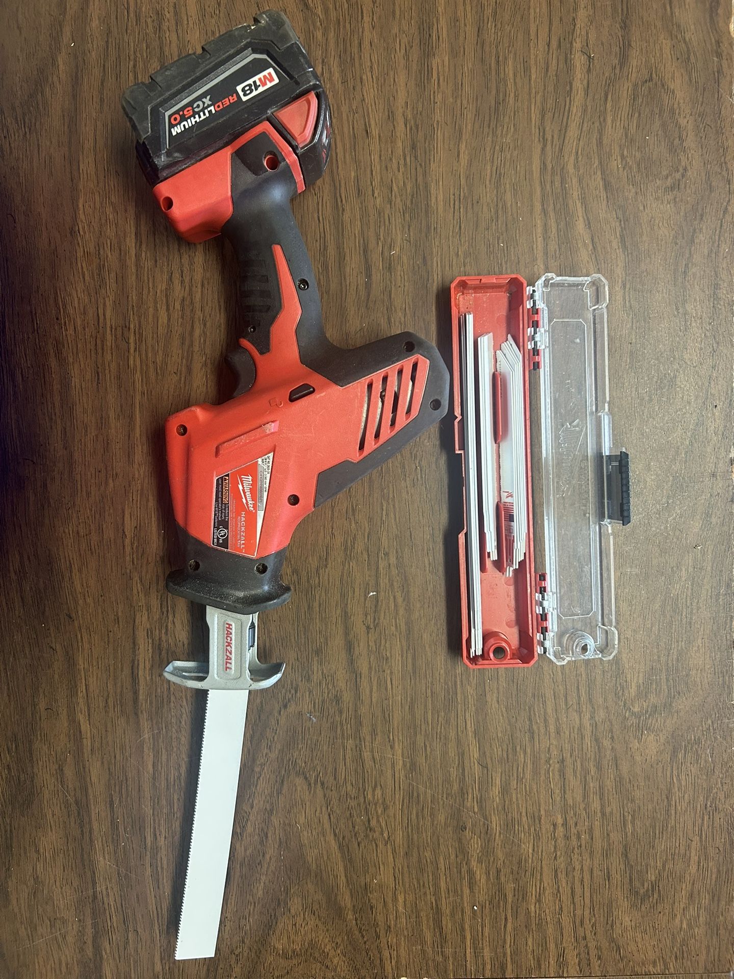 Milwaukee Sawzall/Hacksaw