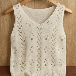 Hermosa blusa tejida