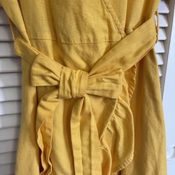 100% Linen Dress Like New