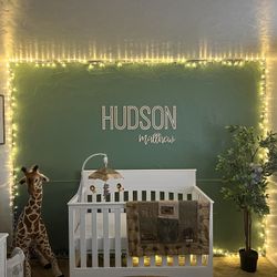 Crib and Crib Matress