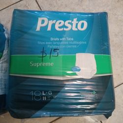 Presto, Briefs with Tabs 