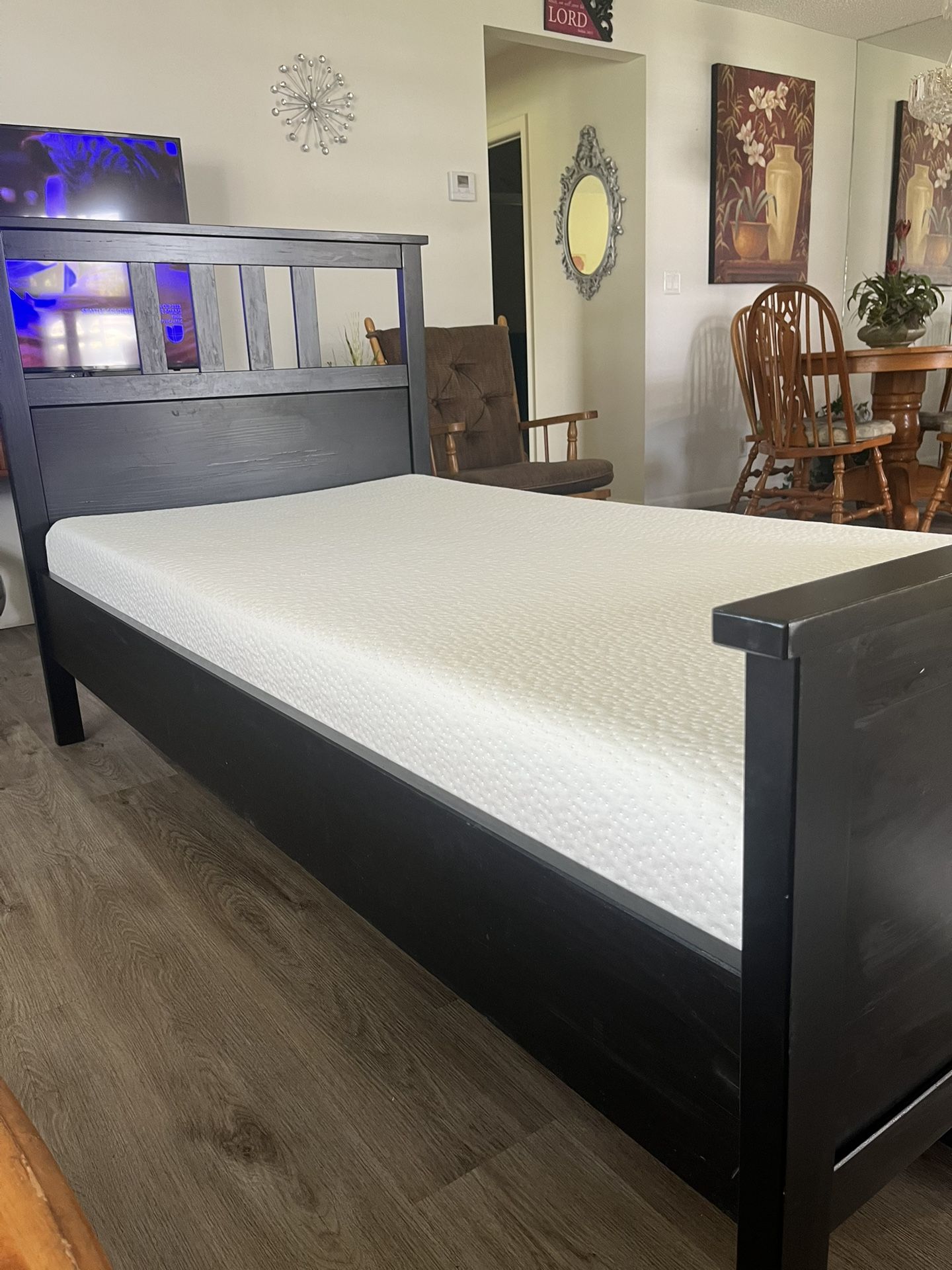 Black Twin Bed For Sale $ 175