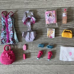 Barbie Clothes and Accessories Bundle ( Price For All)