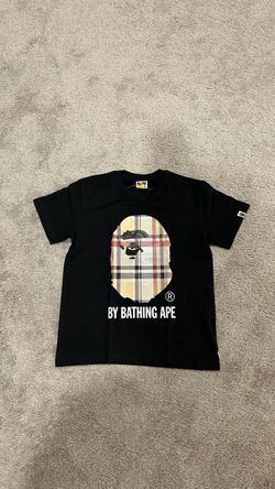 BAPE By Bathing Ape Black Graphic T-Shirt- Small