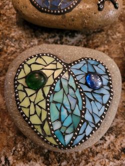 Mosaic On River Rock Class