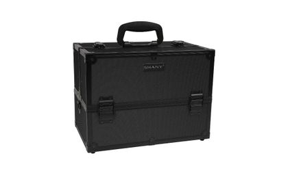 Brand new Black metal Makeup case ,tackle box,
