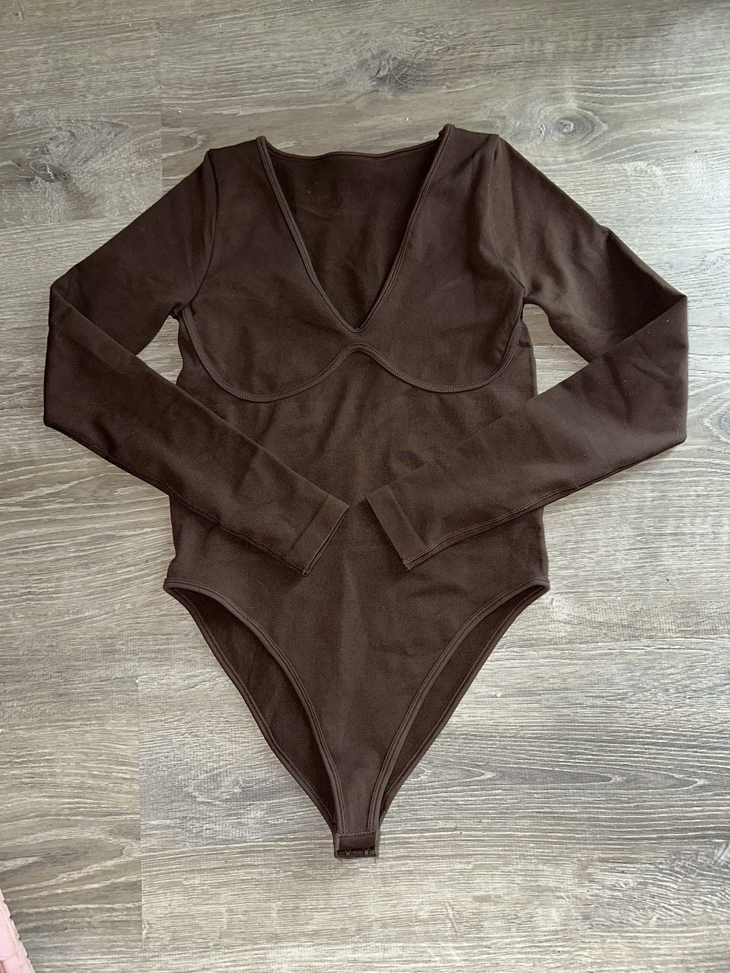 Brown Bodysuit