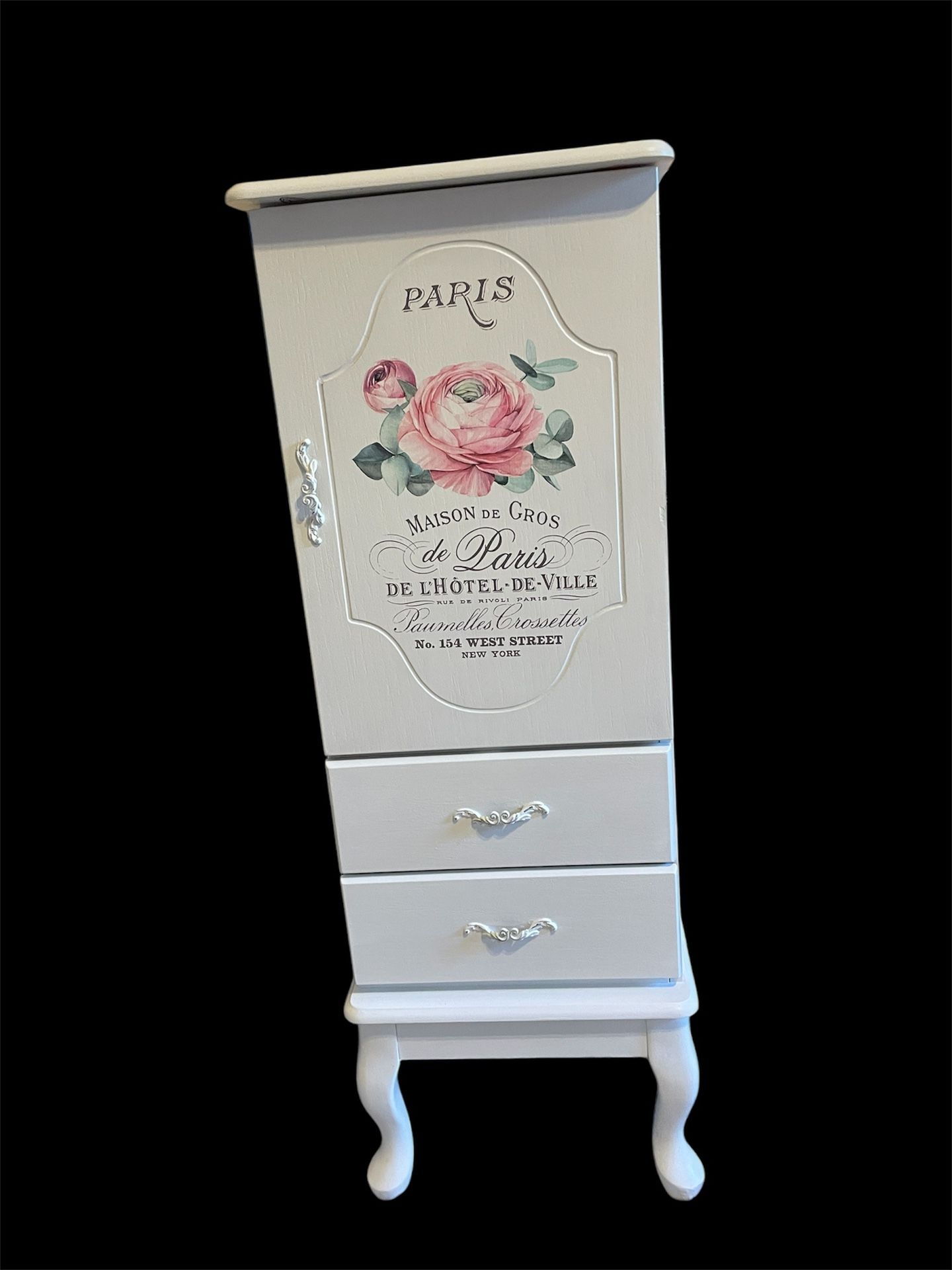 Refinished Jewelry Armoir
