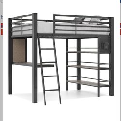 Kids Loft Bed With Desk