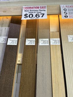 Waterproof Laminate and Vinyl Flooring (8.3mm & 6.5mm)