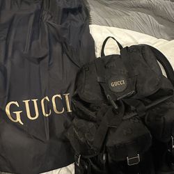 GUCCI Black backpack NEW