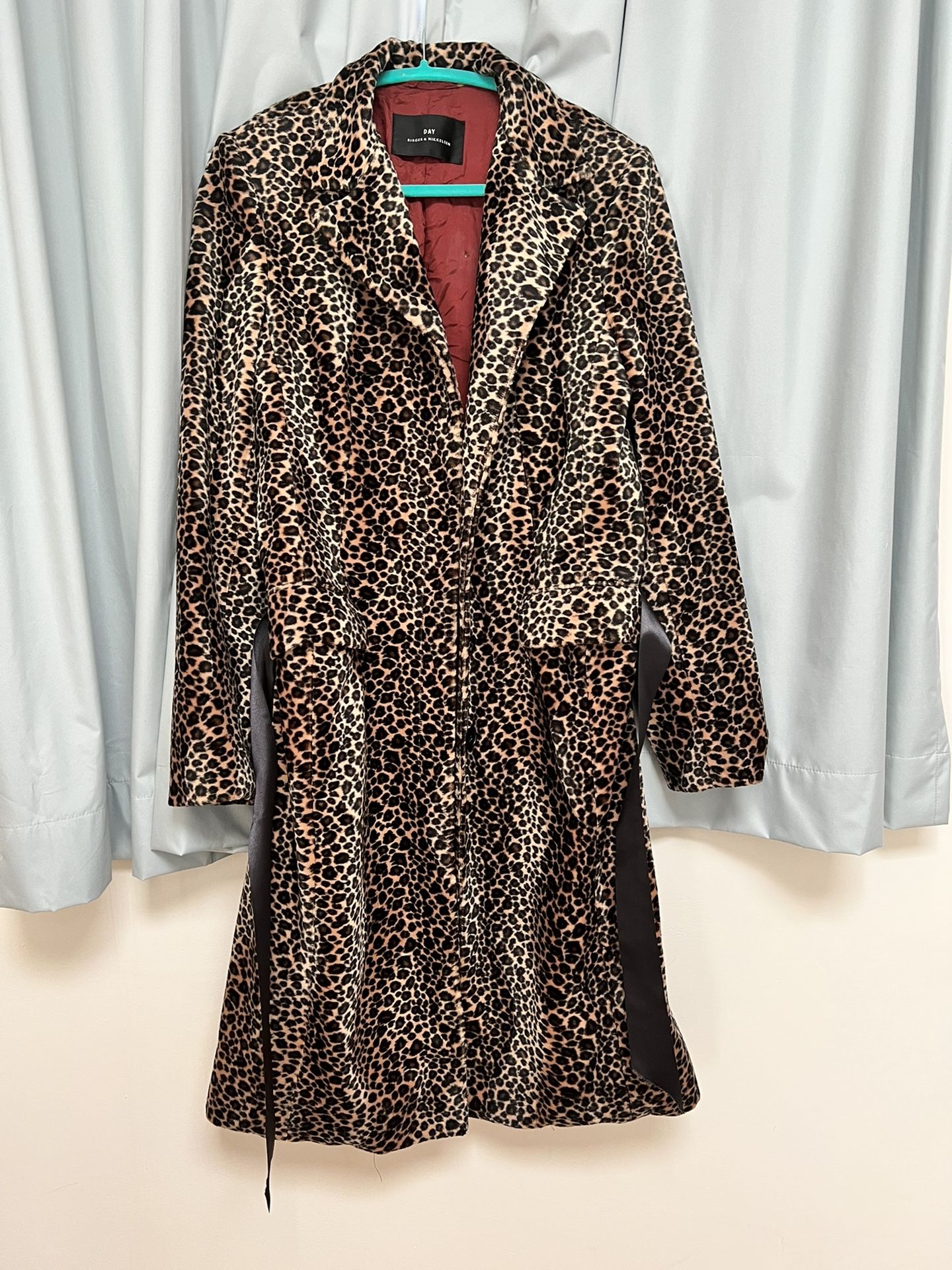 DAY Birger Et Mikkelsen Leopard Print Faux Fur Coat