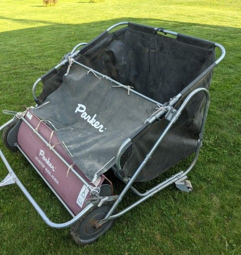 Parker Arlington 36" Grass Leaf Twig Lawn Sweeper