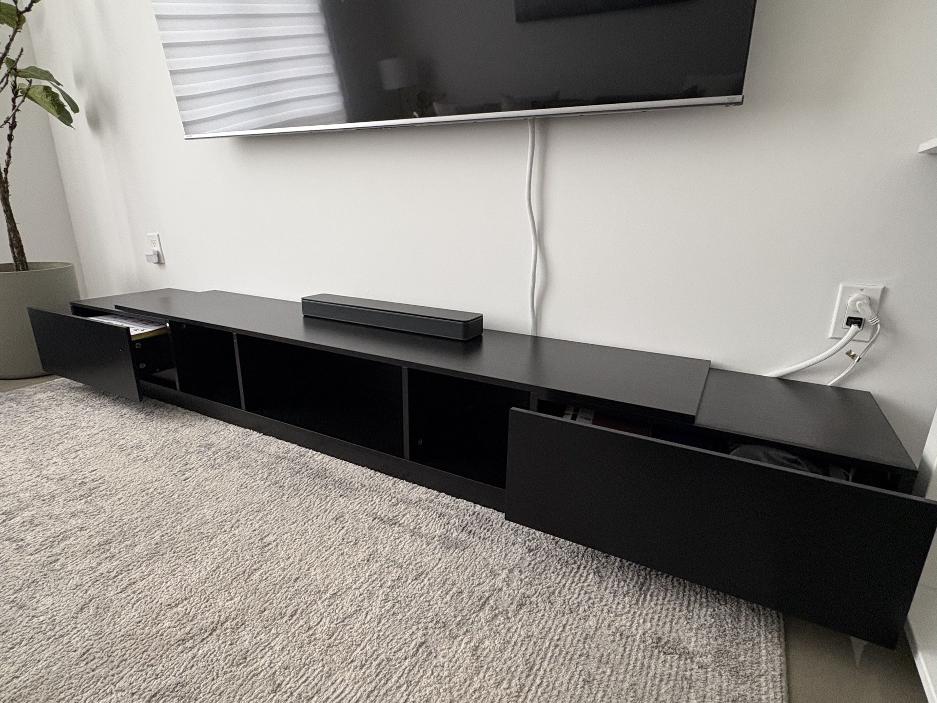 Modern TV Stand for 100+ Inch TVs