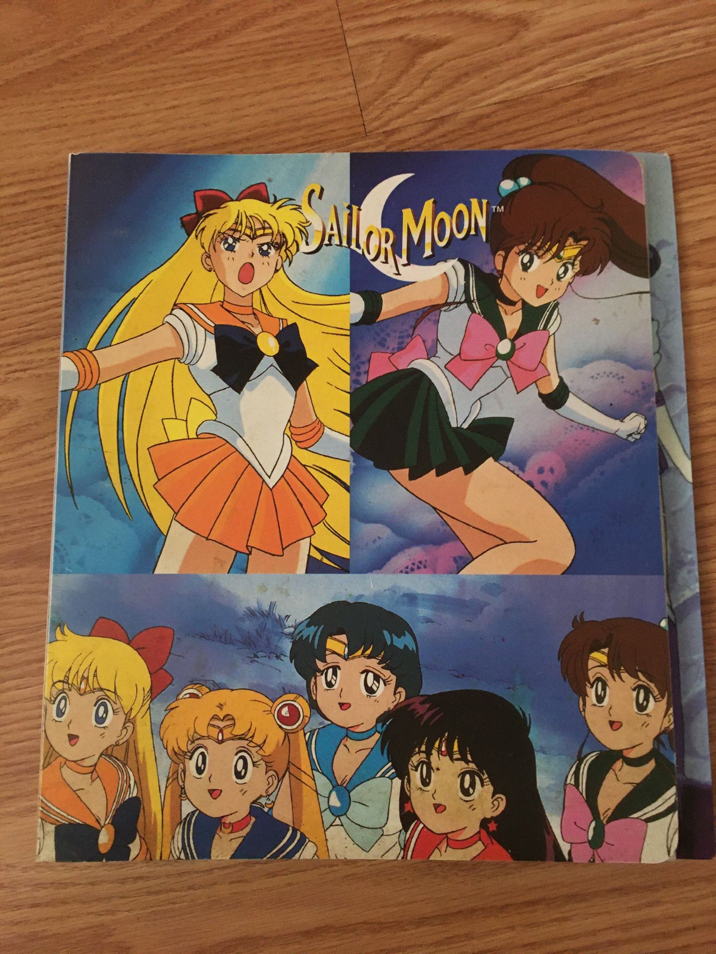 Sailor moon album collection mint card