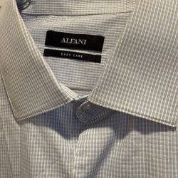Alfani Men’s Button Up Dress Shirt 