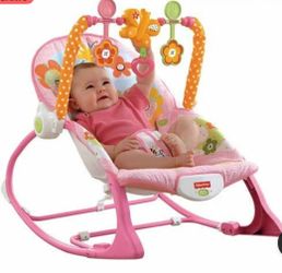 Fisher price pink bouncer for kids