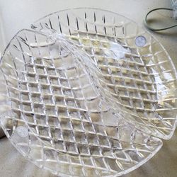 Crystal Yin/Yang Plates - NEW