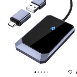 Android Auto Wireless Adapter for Factory Wired Android Auto - Instant Connection, Converts Wired to Wireless, Compatible with Android 10+ & Cars from