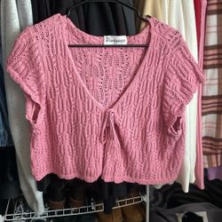 Cropped Cardigan 