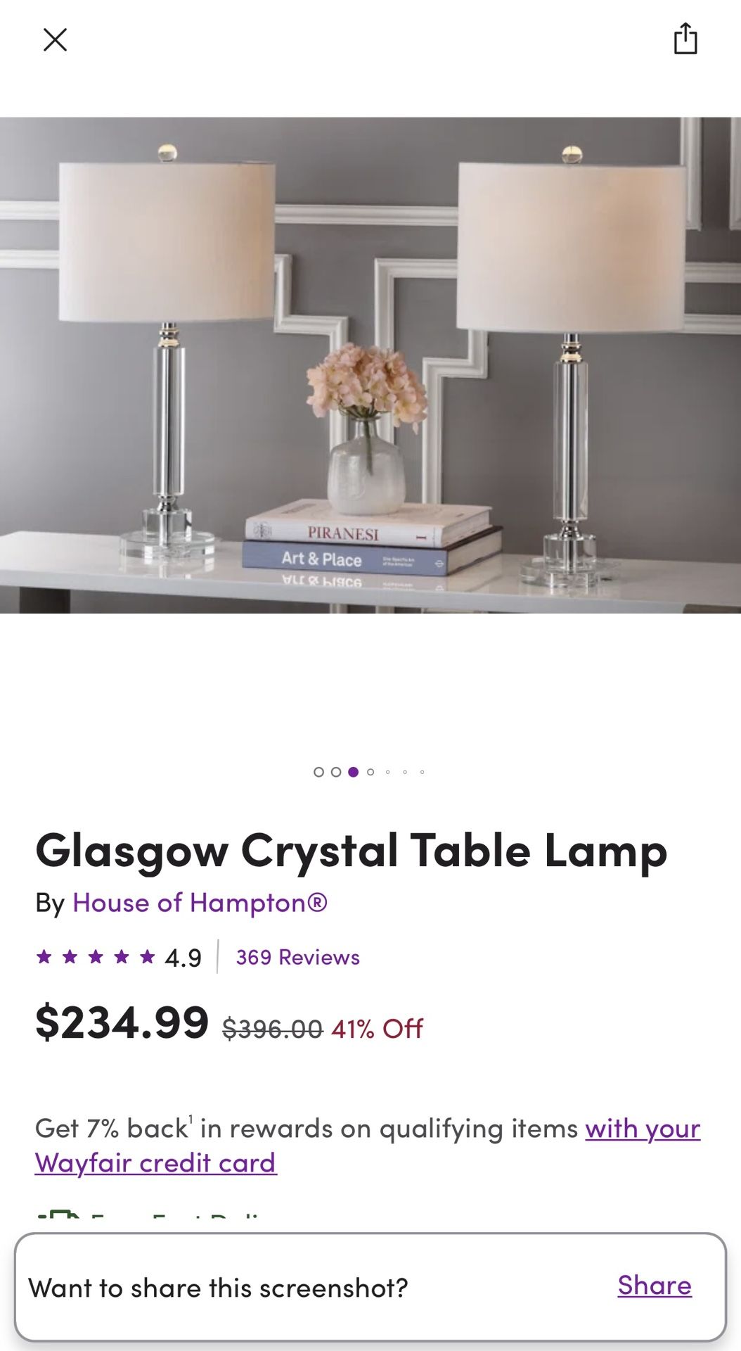 Table Lamps Set Of Two