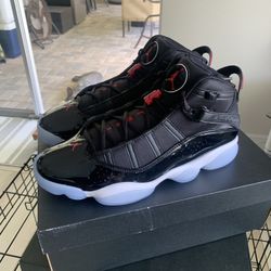 Air Jordan 6 Ring Black & Red. New. $215