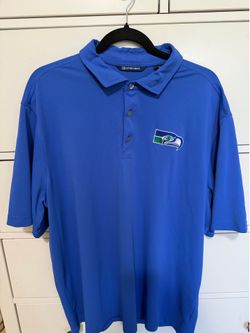 Cutter & Buck Men’s Seattle Seahawks Polo Shirt, size XL