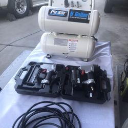 compressor 5 gallon w/tools