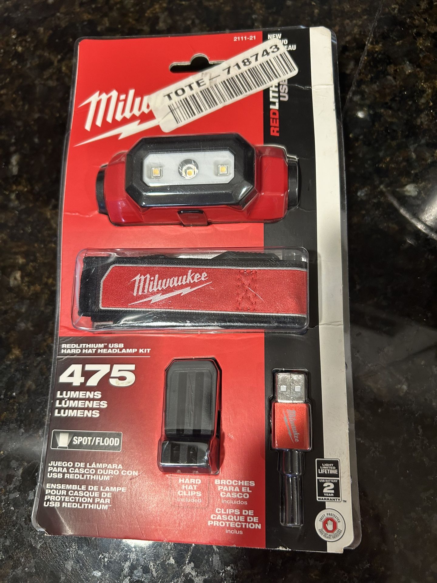 Milwaukee headlamp