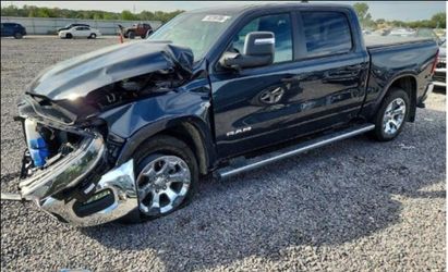 19-24 dodge ram parts partout v8 5.7 hemi, frame damage, good motor n trans 45 day warranty