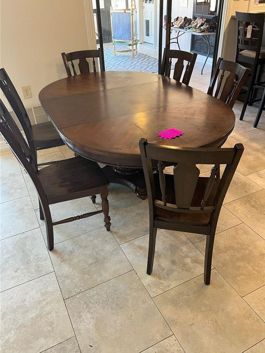 Table and chairs