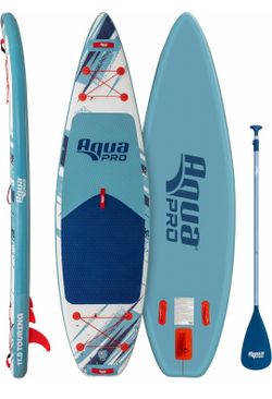 Aqua PRO Halcyon Touring Inflatable Stand-Up Paddleboard 11' 6"
