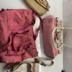 Vintage Hand Bags - Coach And Nine West 
