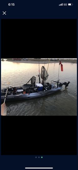 Wilderness Atak 120 Kayak $900 . Just the Kayak No Accessories No Attachments No Motor Just A Kayak