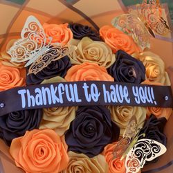 19 Ribbon Flower Bouquet 